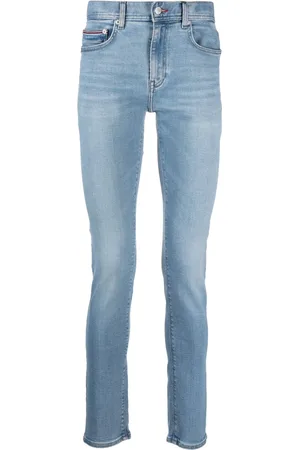 Tommy Hilfiger Logo-patch mid-rise jeans