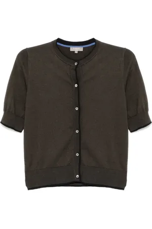 N.PEAL Button fastening T-shirt