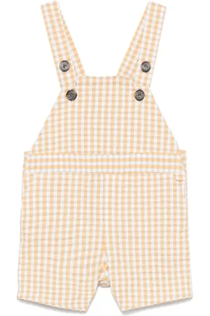 Tartine Et Chocolat Checked dungarees
