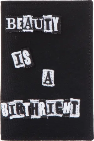 VALENTINO GARAVANI X Jamie Reid patch-embellished wallet
