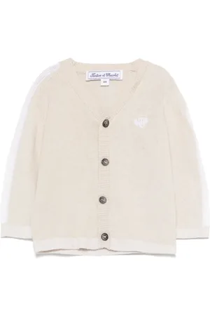 Tartine Et Chocolat Logo-embroiderde cardigan