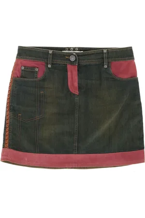 Dior 2000s denim skirt