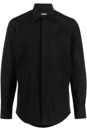 Dsquared2 Pointed-collar cotton shirt