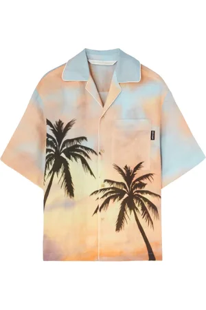 Palm Angels Sunrise bowling shirt