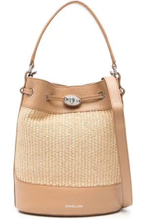 Zanellato Small Monda Vimini bucket bag