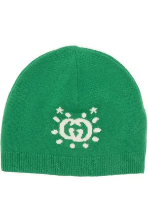 Gucci Intarsia-knit wool beanie