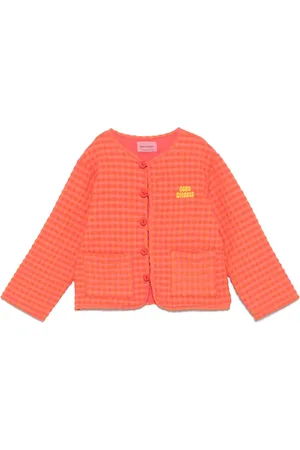 Bobo Choses Vichy padded jacket