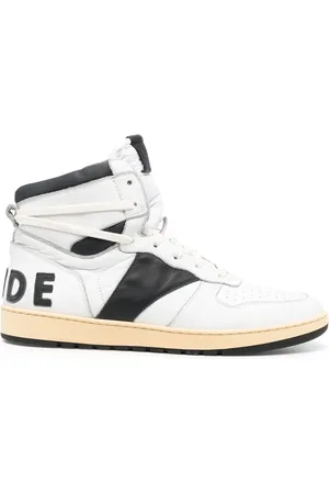 Rhude Colour-block high-top sneakers