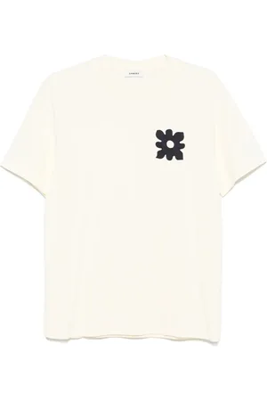 Sandro Flower-detail T-shirt