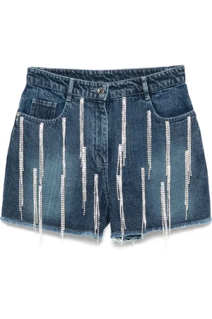 Patrizia Pepe Rhinestone-embellished shorts