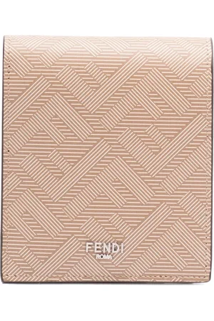 Fendi FF leather wallet