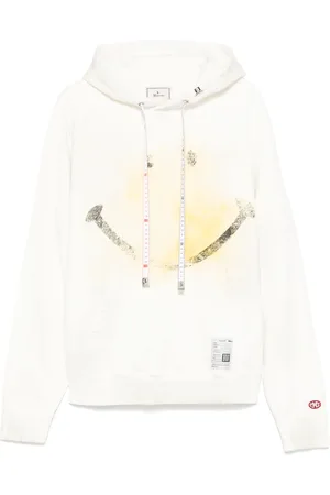 Maison Mihara Yasuhiro Smiely face-print hoodie
