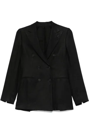 LARDINI Brooch-detail blazer