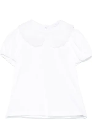 MISS GRANT Peter-Pan-collar T-shirt