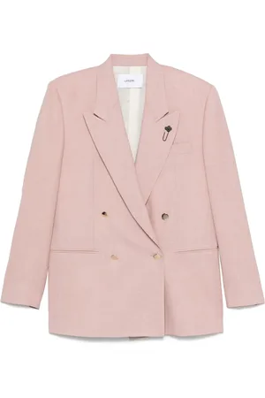 LARDINI Brooch-detail blazer