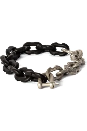 PARTS OF FOUR Two-tone design cable-chain link necklace