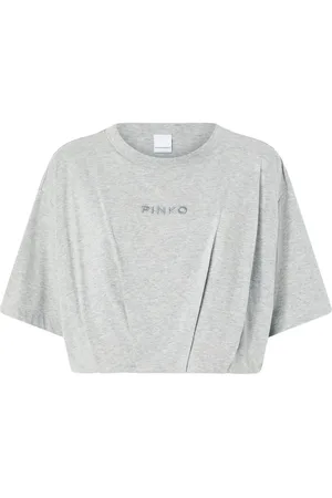 Pinko Logo-embroidered T-shirt