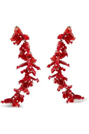 DRIES VAN NOTEN Bead-embellishment earrings