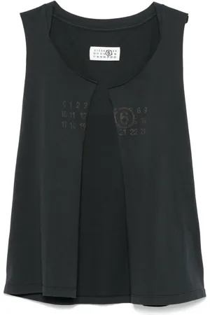 Maison Margiela Numbers-motif vest