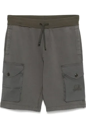 C.P. Company Diagonal Fleece cargo shorts