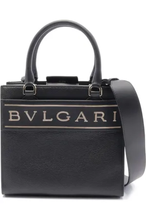 Bvlgari 2010 leather tote bag
