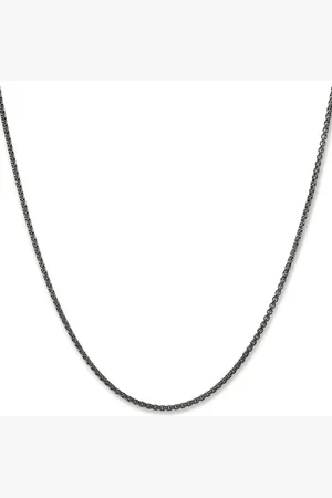 John Hardy Sterling box chain necklace
