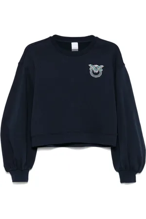 Pinko Love Birds-embellished sweatshirt