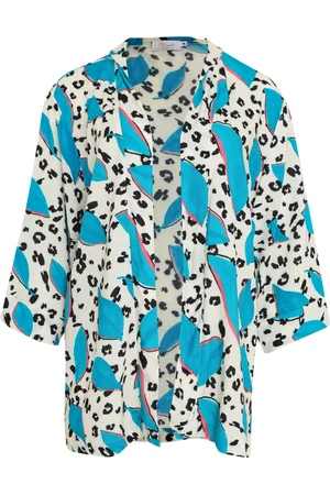 Brigitte Graphic-print kimono