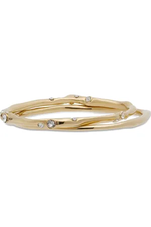 DRIES VAN NOTEN Rhinestone-embellished cuff bracelets