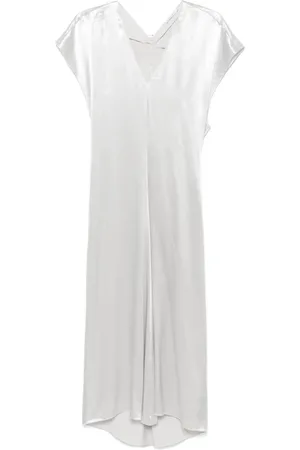 Patrizia Pepe Satin midi dress