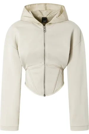 Pinko Bustier zip-up hoodie