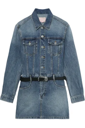 BAPY Denim mini dress