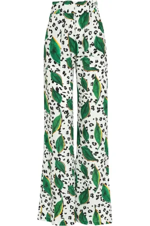 Brigitte Graphic-print trousers