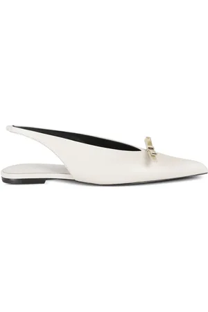 Lanvin Leather slingback pumps