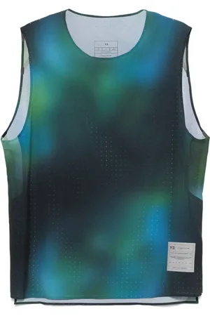 Y-3 Printed running top