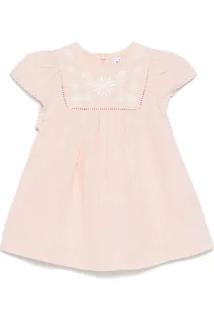 Tartine Et Chocolat Floral-embroidery dress