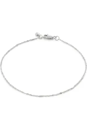 Monica Vinader 14K white gold Shimmer bracelet
