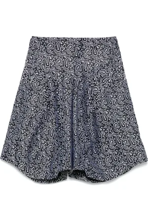 Comme des Garçons Paisley jacquard shorts