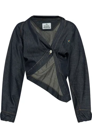 Vivienne Westwood Asymmetric denim shirt