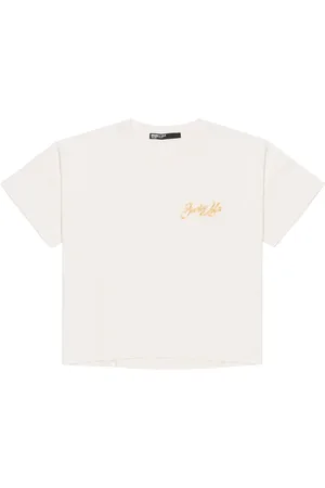Bimba y Lola Logo-embroidered T-shirt