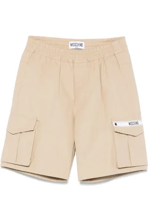 Moschino Logo-tape shorts