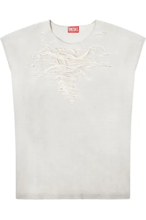 Diesel Ripped-detailing T-shirt