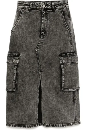 Izzue Denim cargo skirt