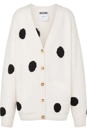 Moschino Polka dot-print cardigan