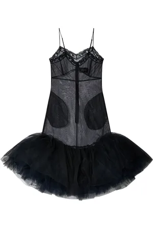 Simone Rocha Ballet tutu-hem mini dress