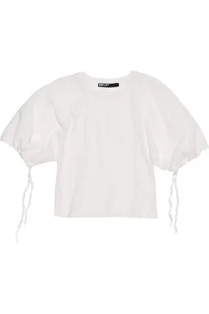 Bimba y Lola Patterned-jacquard T-shirt