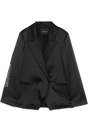 John Richmond Crystal-logo blazer