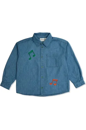 Mini Rodini Note denim shirt