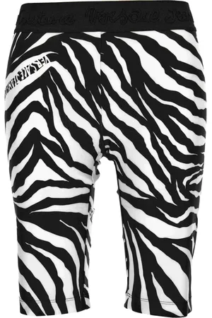VERSACE Zebra-print shorts
