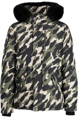Moose Knuckles Camouflage-print padded coat